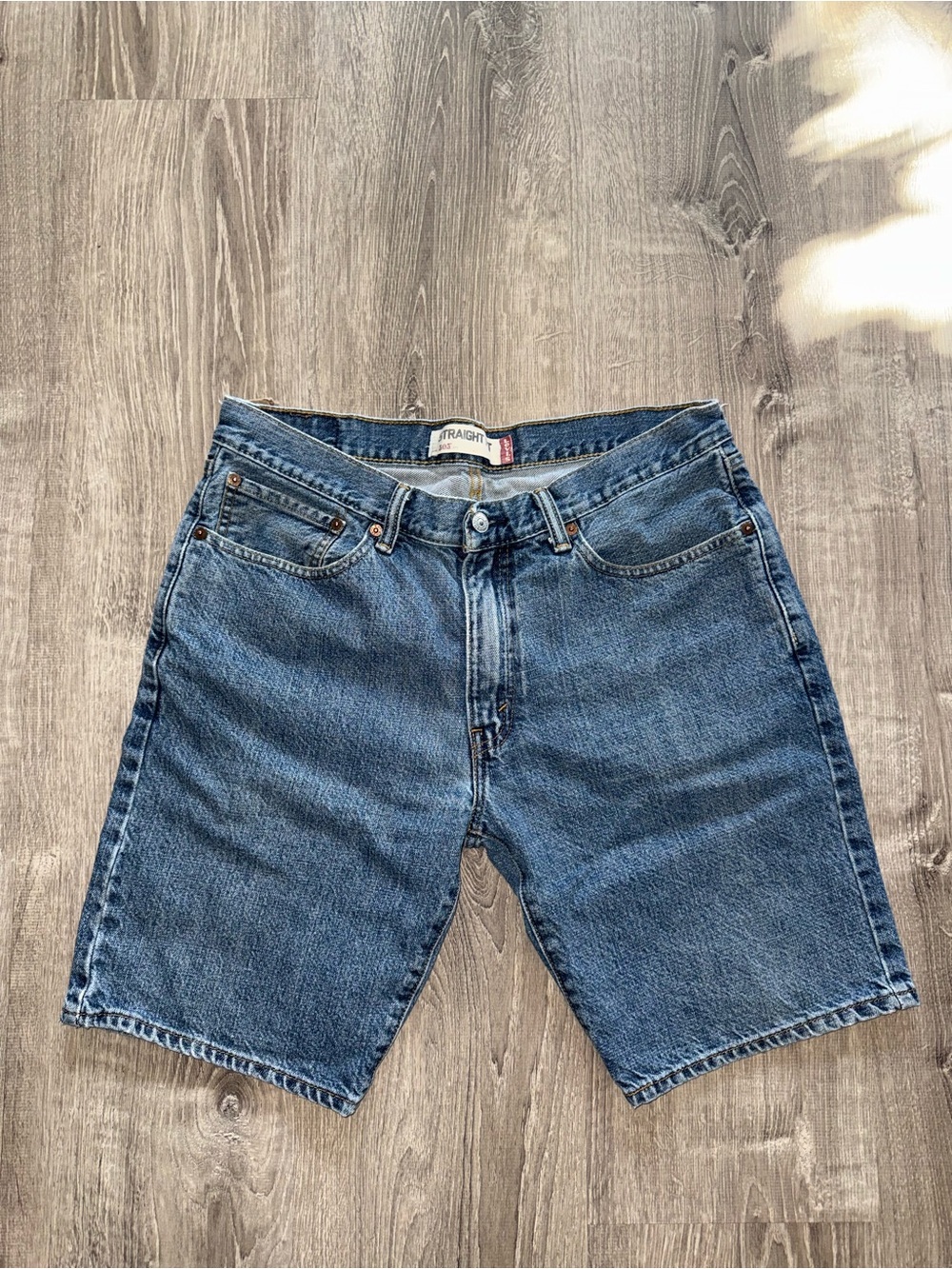Men's Classic Blue Denim Shorts